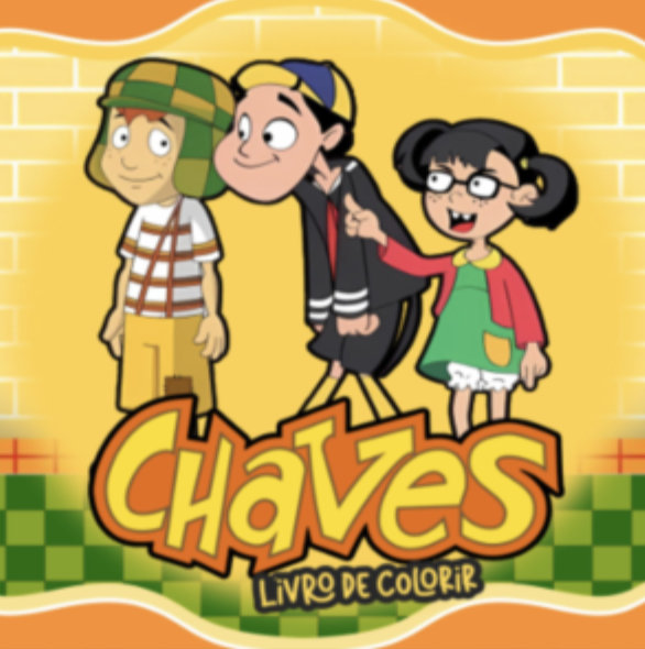 Livro de colorir Chaves